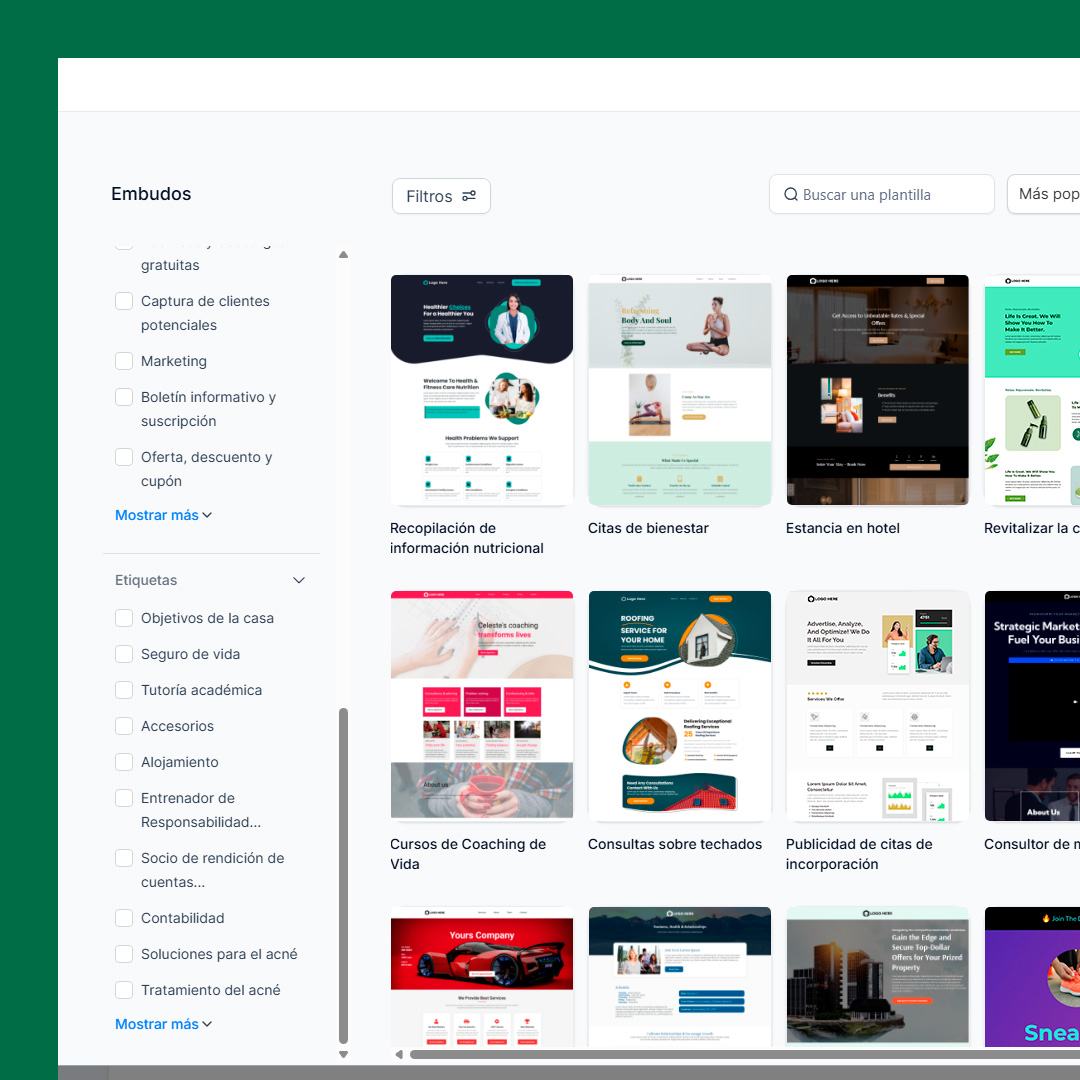 Landing Pages thumbnail